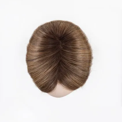 Perruque femme Mirage - Mi-longue coiffable, 100 % fait main
