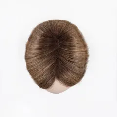 Perruque femme Mirage - Mi-longue coiffable, 100 % fait main