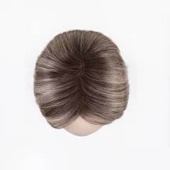 Perruque femme Mirage - Mi-longue coiffable, 100 % fait main