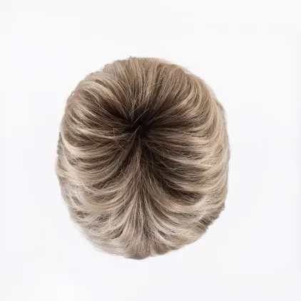 Perruque femme Posh - Coupe courte, 5 nuances blanches