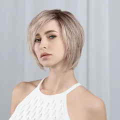 Perruque femme Promise - Carré mixte, double monofilament