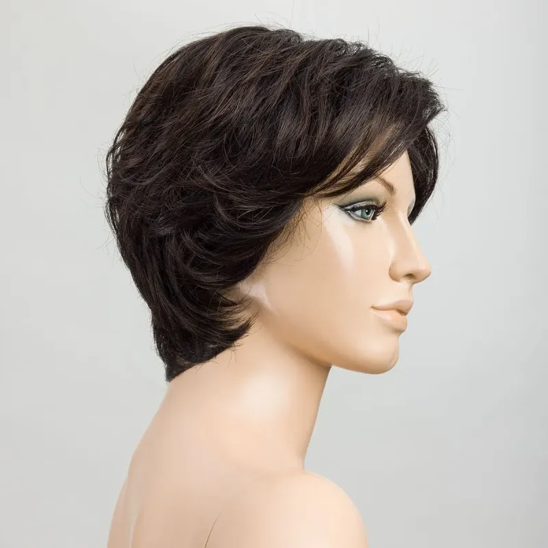 Perruque femme Satin - Coupe courte, lace front étendu