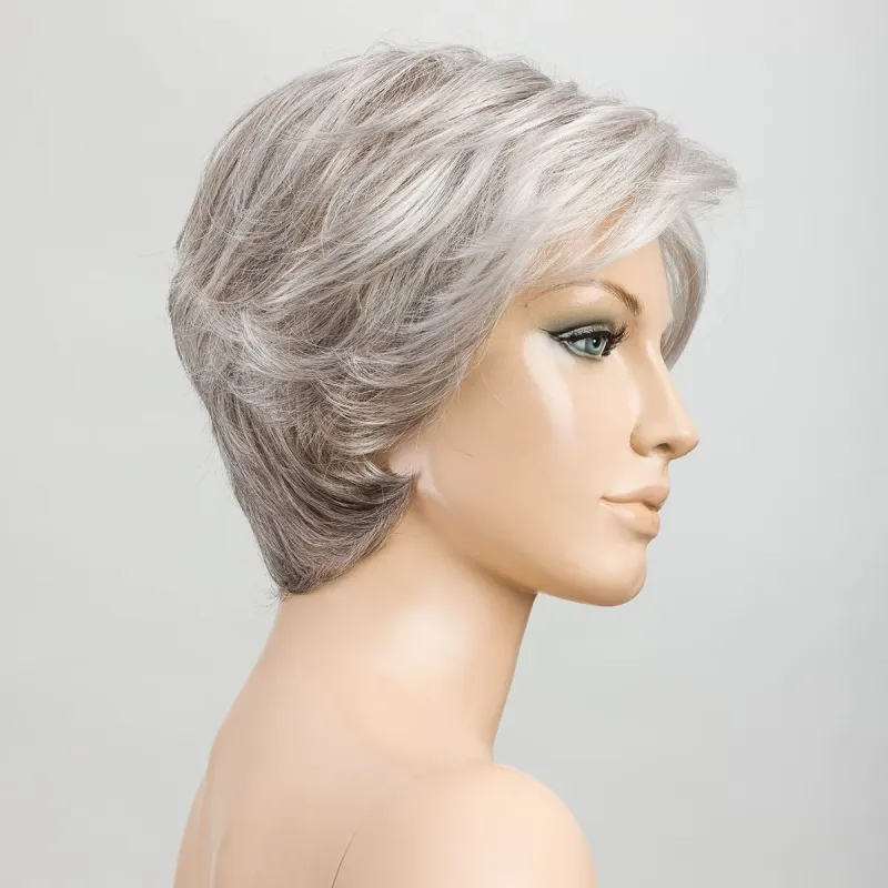 Perruque femme Satin - Coupe courte, lace front étendu