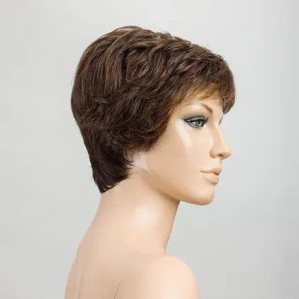 Perruque femme Spa - Coupe courte, tulle confort fait main