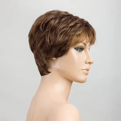 Perruque femme Spa - Coupe courte, tulle confort fait main