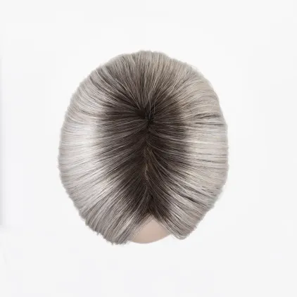 Perruque femme Star - Carré effilé, 100% fait main