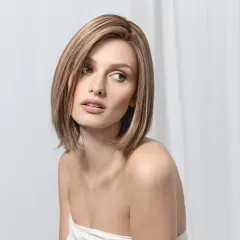 Perruque femme Yara - Long bob en cheveux naturels Remy
