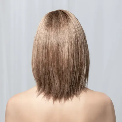 Perruque femme Yara - Long bob en cheveux naturels Remy