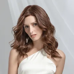 Perruque femme Zora - Cheveux naturels Remy longs, 45 cm
