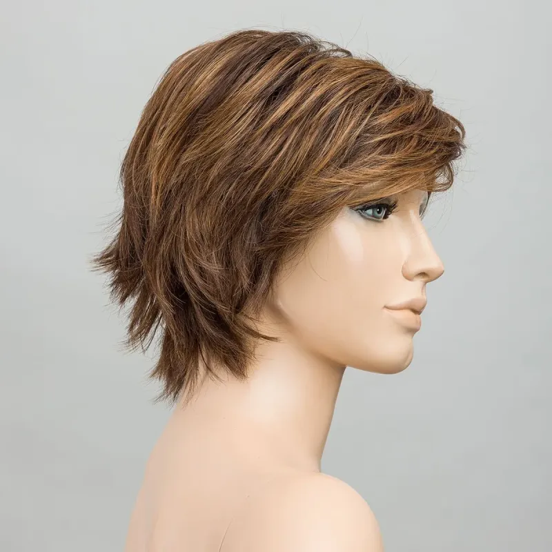 Avenue Soft Ellen Wille – Chocolate ROOTED – vue sur tête mannequin