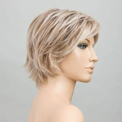 Avenue Soft Ellen Wille – Pearlblonde ROOTED – vue sur tête mannequin