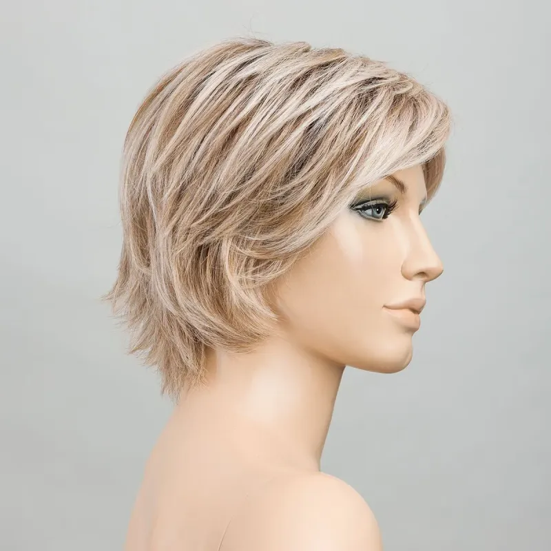 Avenue Soft Ellen Wille – Pearlblonde ROOTED – vue sur tête mannequin