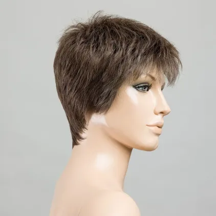 Chat Ellen Wille – Coffeebrown Frosted – vue sur tête mannequin