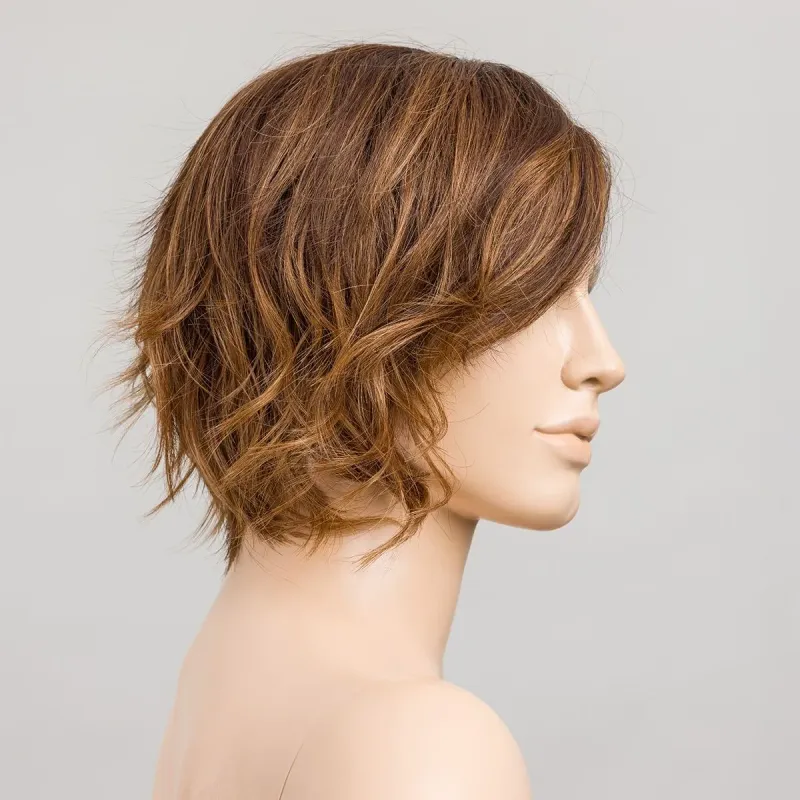 Cookie Mono Part Ellen Wille – Chocolate ROOTED – vue sur tête mannequin