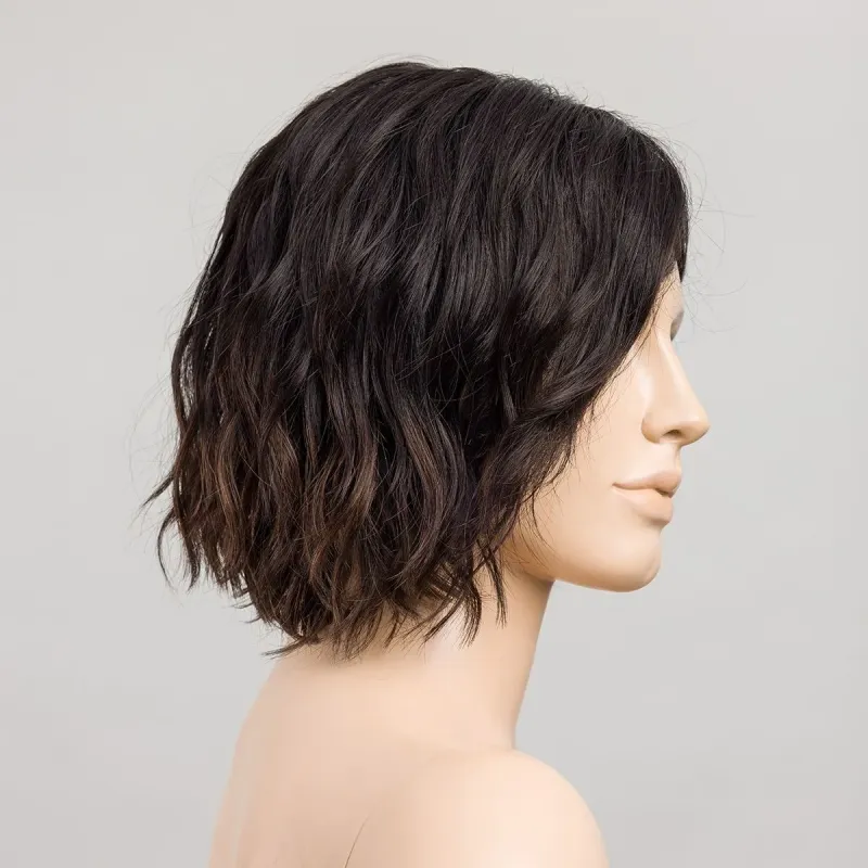 Dance Mono Part Ellen Wille – Espresso TIPPED – vue sur tête mannequin