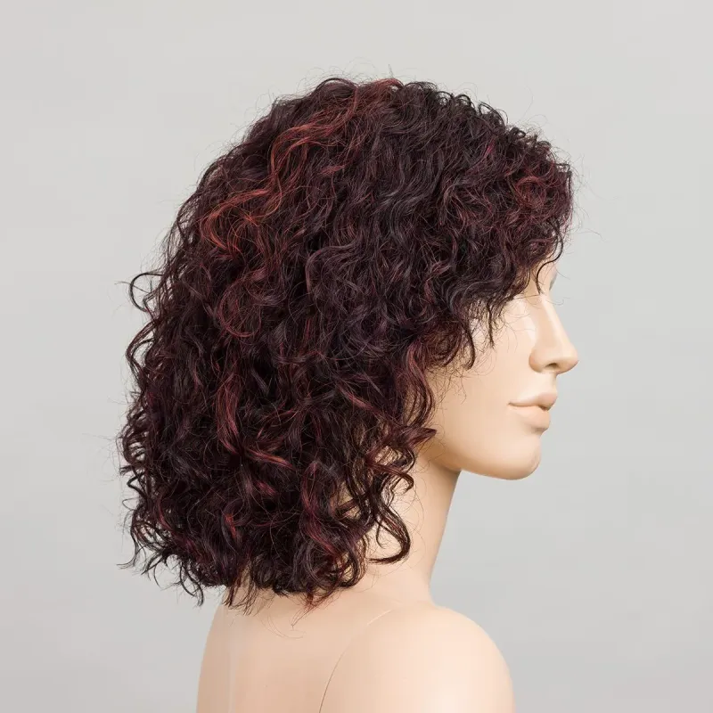 Disco Ellen Wille – Aubergine ROOTED – vue sur tête mannequin