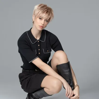 Elan Ellen Wille – Malibu blonde ROOTED – vue portée