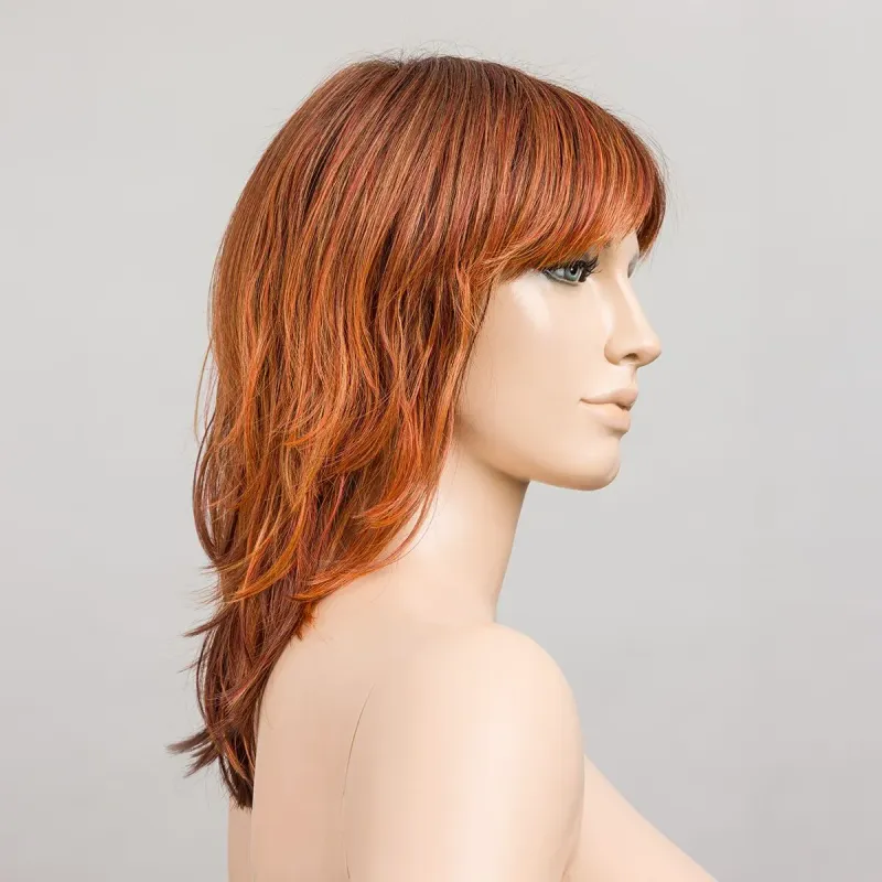 Energy Ellen Wille – Safranred ROOTED – vue sur tête mannequin