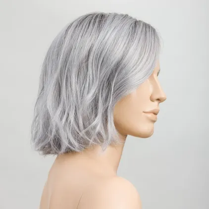 Esprit small Soft Ellen Wille – Metallic grey ROOTED – vue sur tête mannequin