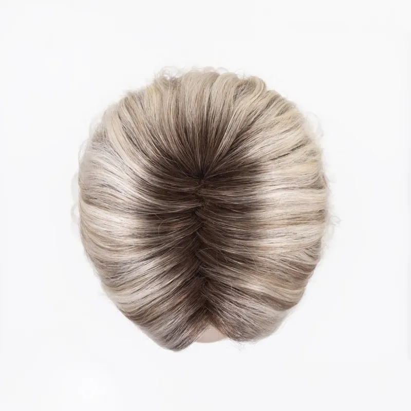 Esprit small Soft Ellen Wille – Pearlblonde ROOTED – détail de la couleur