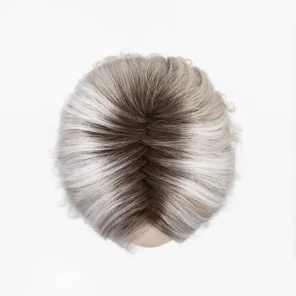 Esprit small Soft Ellen Wille – Silverblonde ROOTED – vue du dessus