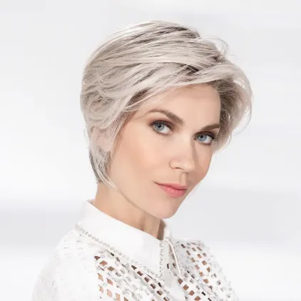 Glam Soft Ellen Wille – Silverblonde ROOTED – vue portée