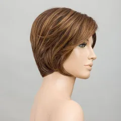 Glam Soft Ellen Wille – Chocolate ROOTED – vue sur tête mannequin