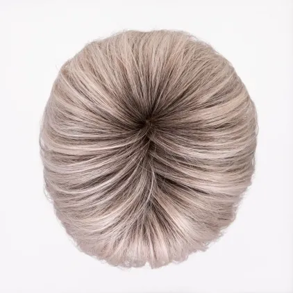 Glam Soft Ellen Wille – Silverblonde ROOTED – détail de la couleur