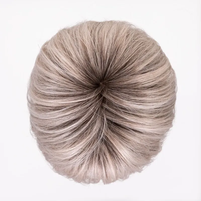 Glam Soft Ellen Wille – Silverblonde ROOTED – détail de la couleur