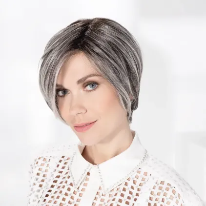 Glam Soft Ellen Wille – Salt/Pepper ROOTED – vue portée