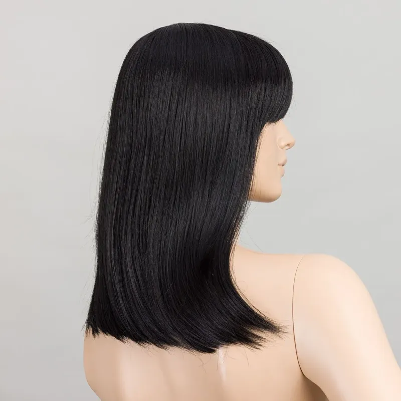 Jacky Ellen Wille – Ebony black – vue sur tête mannequin