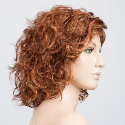 Loop Ellen Wille – Safranred ROOTED – vue sur tête mannequin
