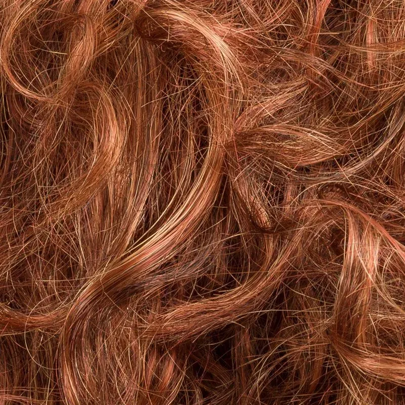 Loop Ellen Wille – Safranred ROOTED – détail de la couleur