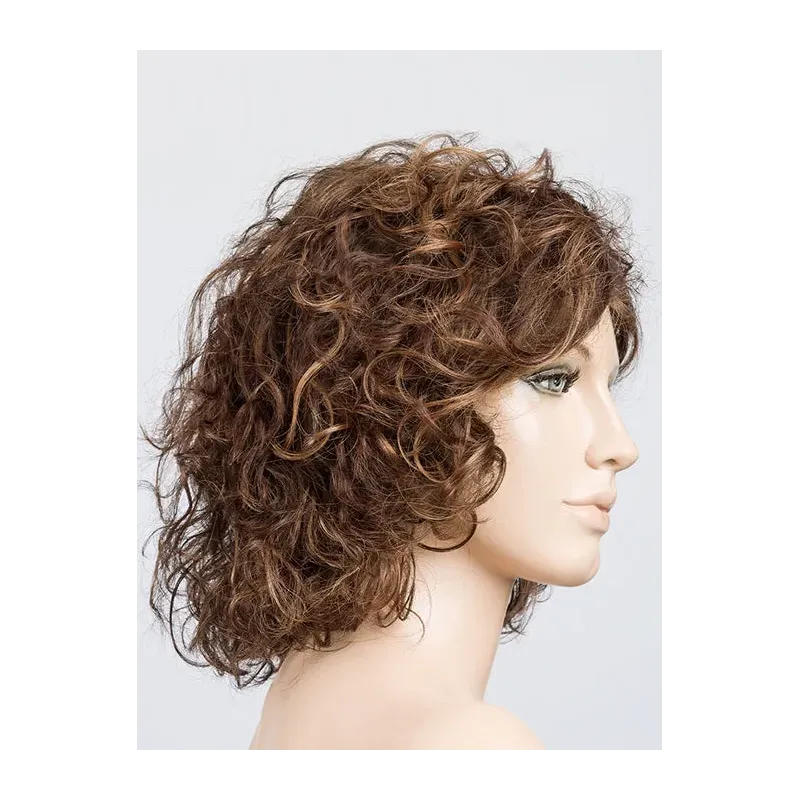 Loop Ellen Wille – Chocolate ROOTED – vue sur tête mannequin