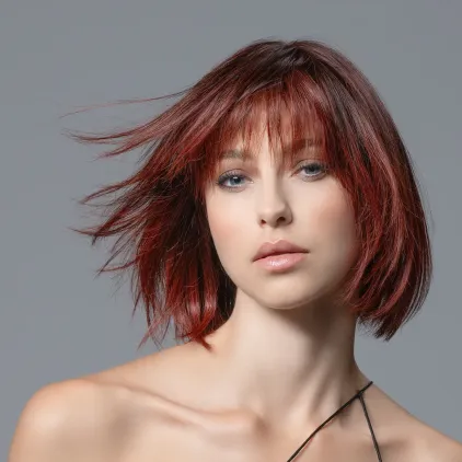 Mikado Mono Ellen Wille – Cherryred TIPPED – vue portée