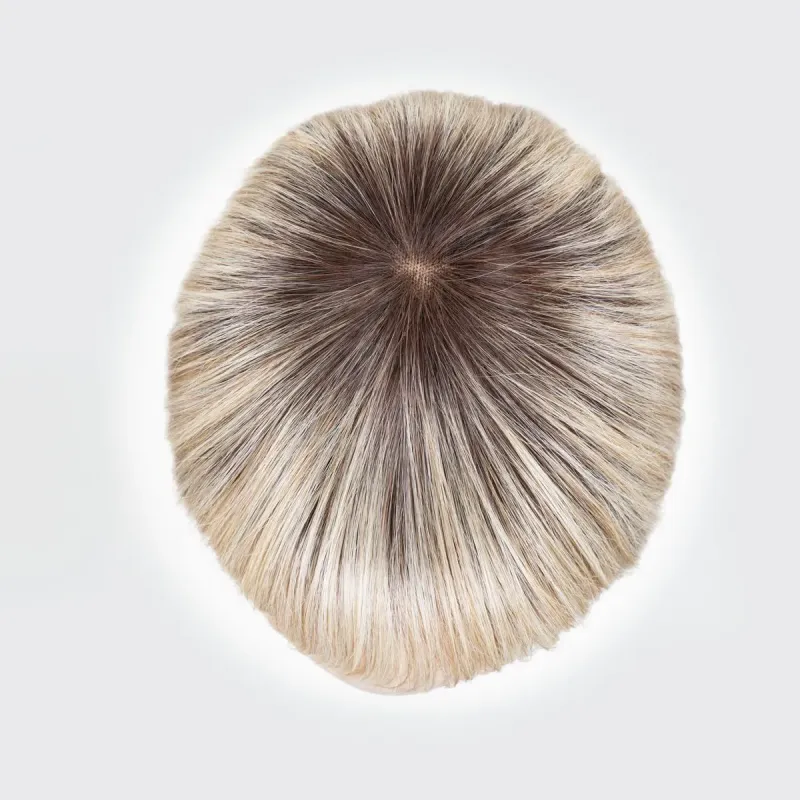 Miss Comfort Ellen Wille – Pearlblonde ROOTED – vue du dessus