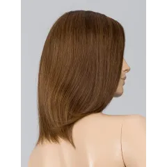 Prestige Deluxe Ellen Wille – Chocolate ROOTED – vue lisse sur tête mannequin