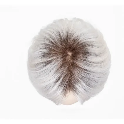 Romance Deluxe Ellen Wille – Platinblonde ROOTED – détail de la couleur