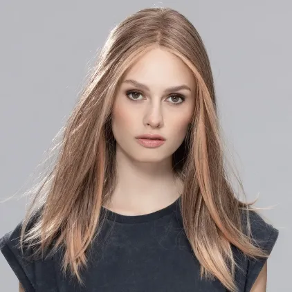 Sleek Mono Part Ellen Wille – Powderblonde TIPPED – vue portée