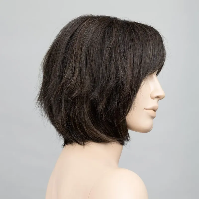 Tess Mono Part Ellen Wille – Coffeebrown ROOTED – vue sur tête mannequin