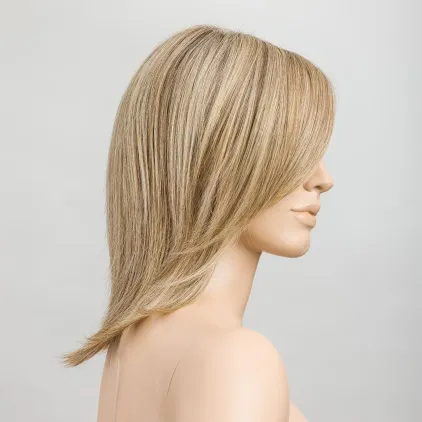 Whisper Comfort Ellen Wille – Caramel ROOTED – vue sur tête mannequin