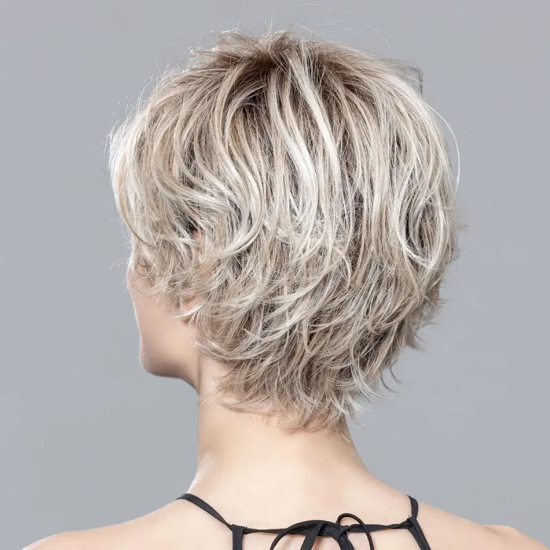 Cover Mono Part Ellen Wille – Pearlblonde ROOTED – vue portée