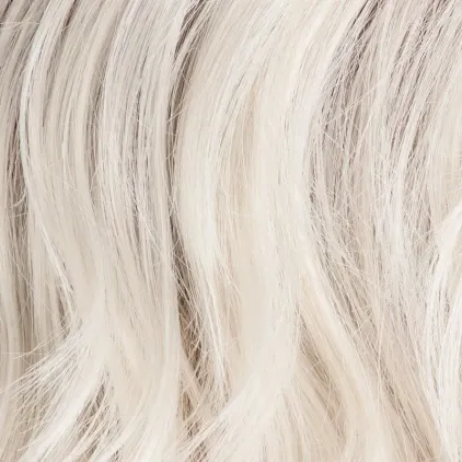 Amber Mono Part Ellen Wille – Platinblonde ROOTED – détail de la couleur