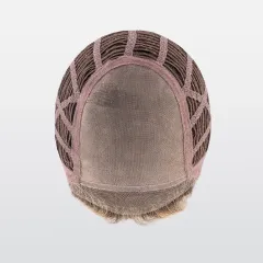 Sun Mono Ellen Wille – intérieur du bonnet du modèle exact ; photo de la monture en Darksand ROOTED